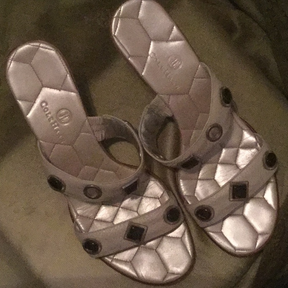 Cole Haan wedge slides